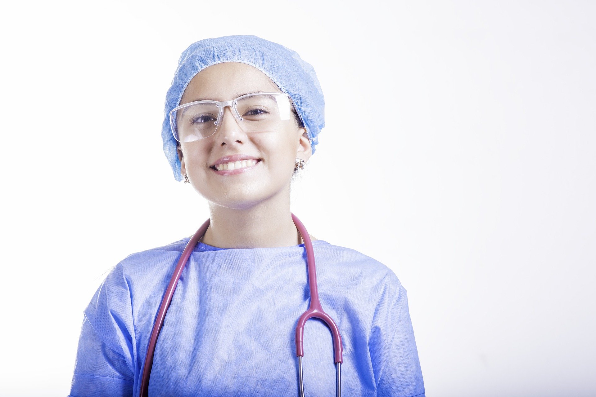 Nurse practitioner with stethoscope